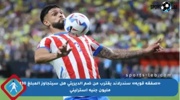 «صفقة قوية» سندرلاند يقترب من ضم ألديريتي هل سيتجاوز المبلغ 130 مليون جنيه إسترليني